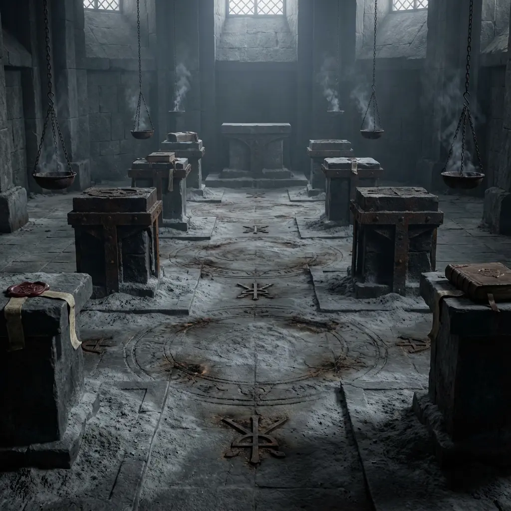 Canon V - Ritual Replaces Meaning - Inquisitor Vox visual artwork